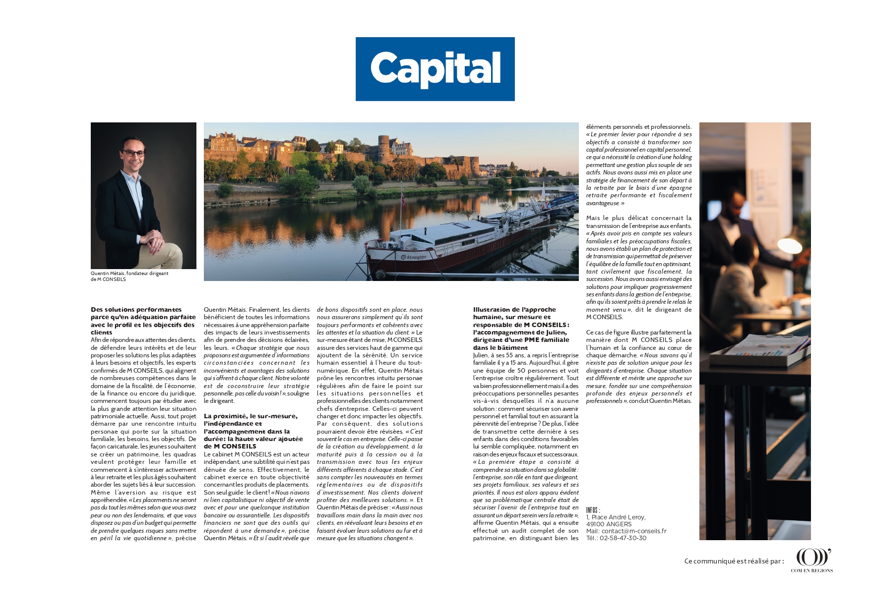 CAPITAL Pays de la Loire Septembre 2025