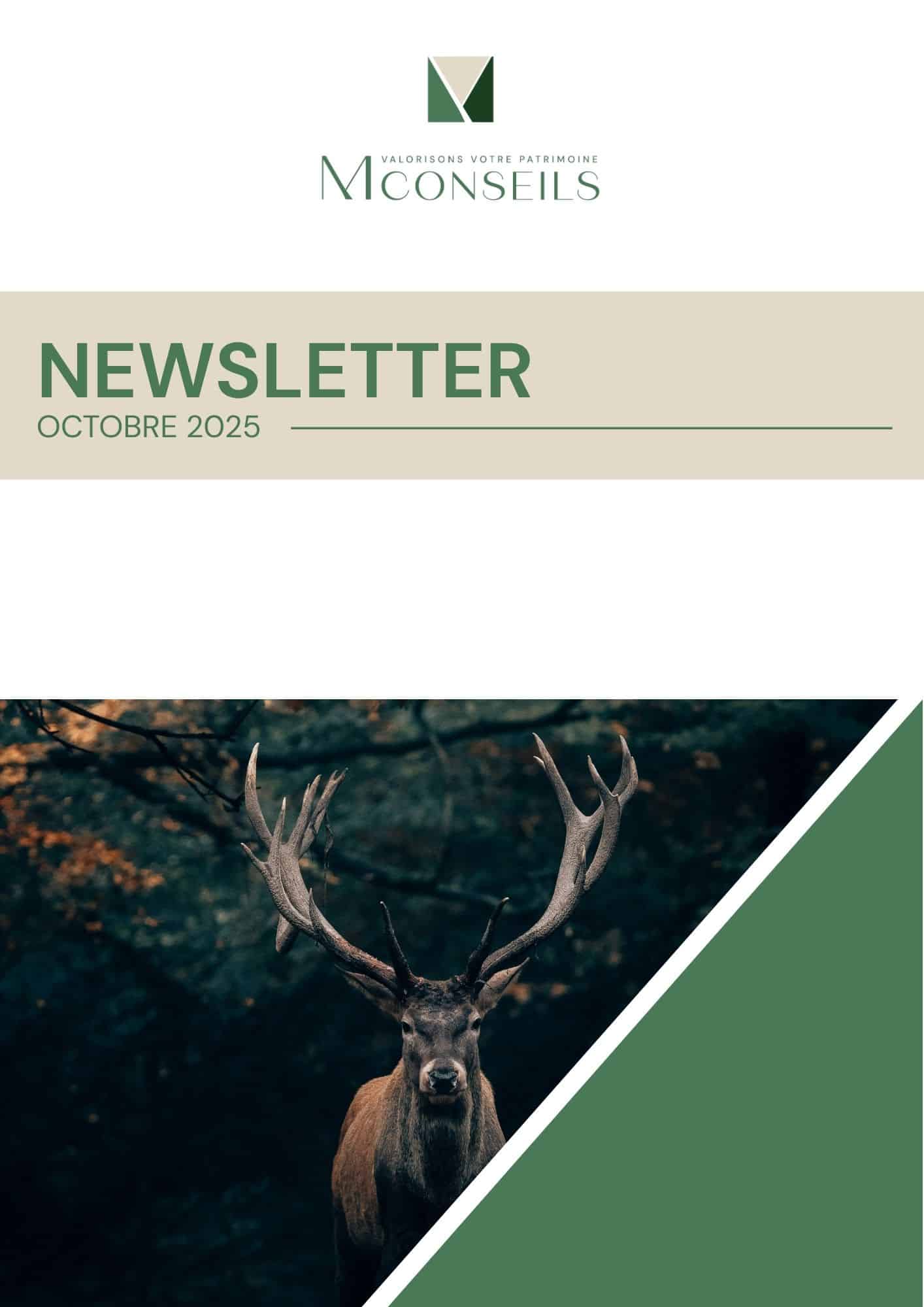 Newsletter Octobre 2025